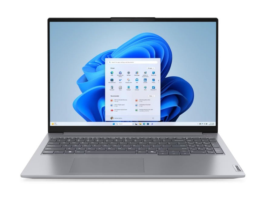 Laptop ThinkBook 16 G7 21MW00F0PB W11Pro 5 7535HS/16GB/512GB/INT/16.0 WUXGA/Gri arctic/3 ani sistem de operare + 1 an asigurare integrare + compensare CO2