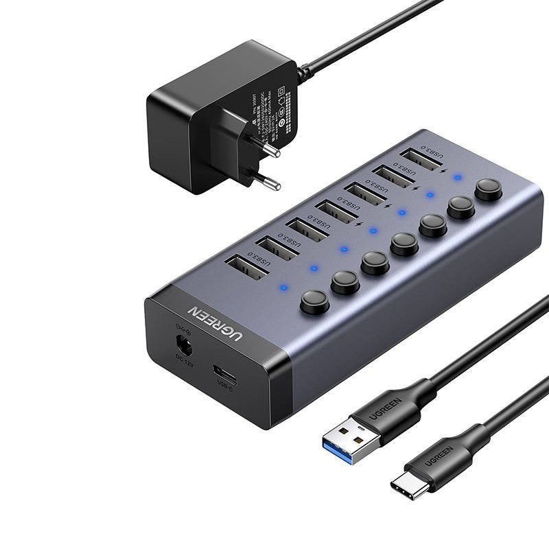 HUB USB 3.0 7X USB 3.0 5GB încărcare rapidă