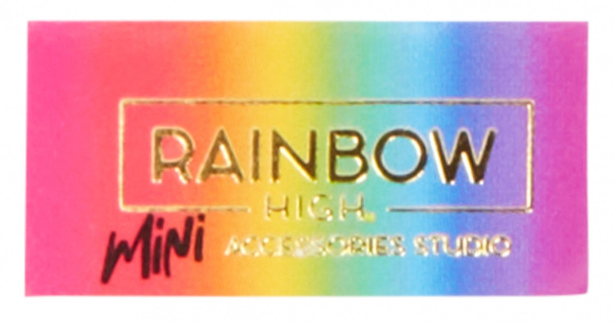 Expoziție de accesorii Rainbow High pentru încălțăminte, 27 de bucăți