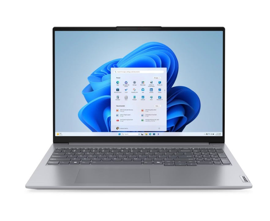 Laptop ThinkBook 16 G7 21MW000UPB W11Pro 7735HS/16GB/1TB/AMD Radeon/16.0 WUXGA/Gri Arctic/Sistem de operare 3 ani + Compensare CO2
