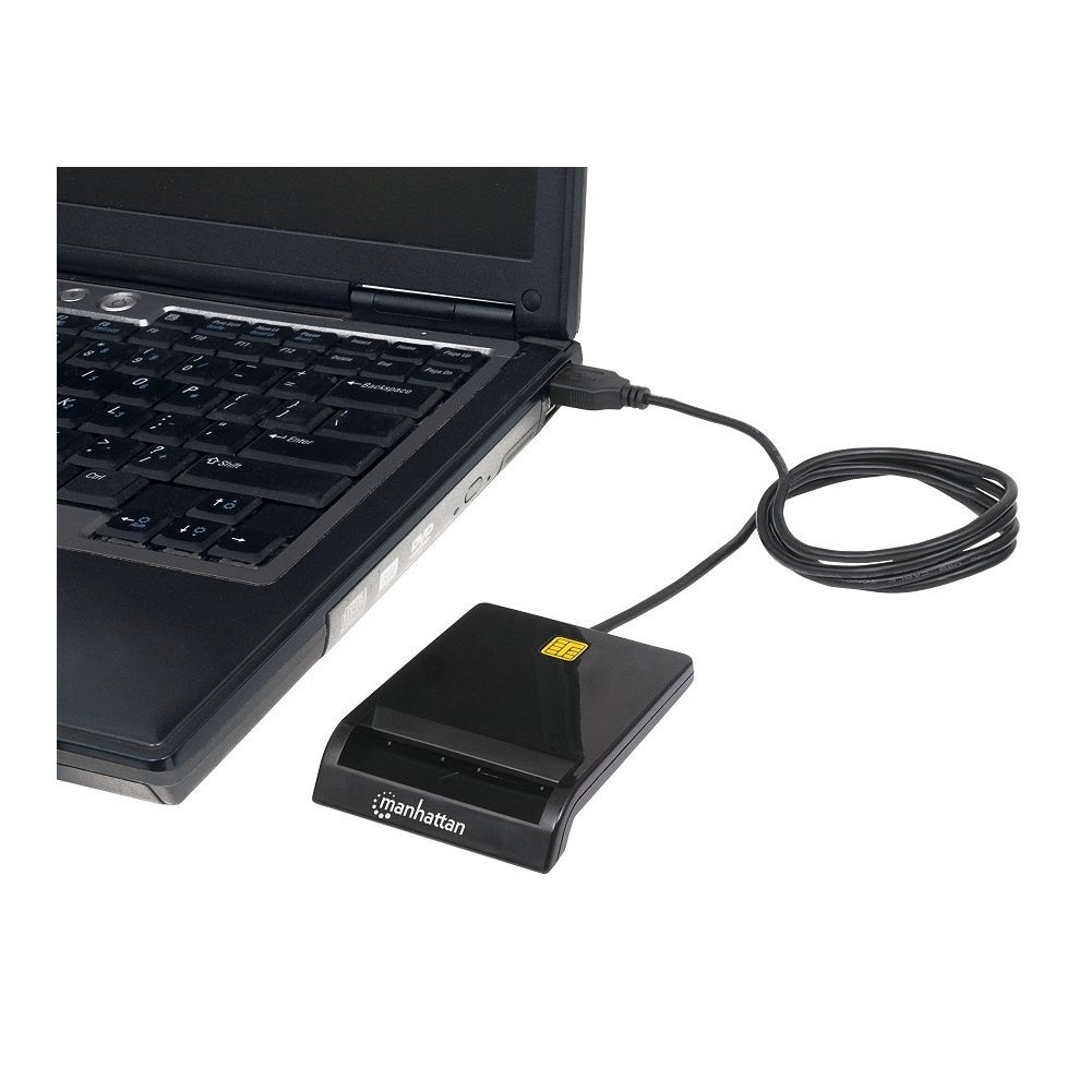 Cititor de carduri USB Smart cu contact extern