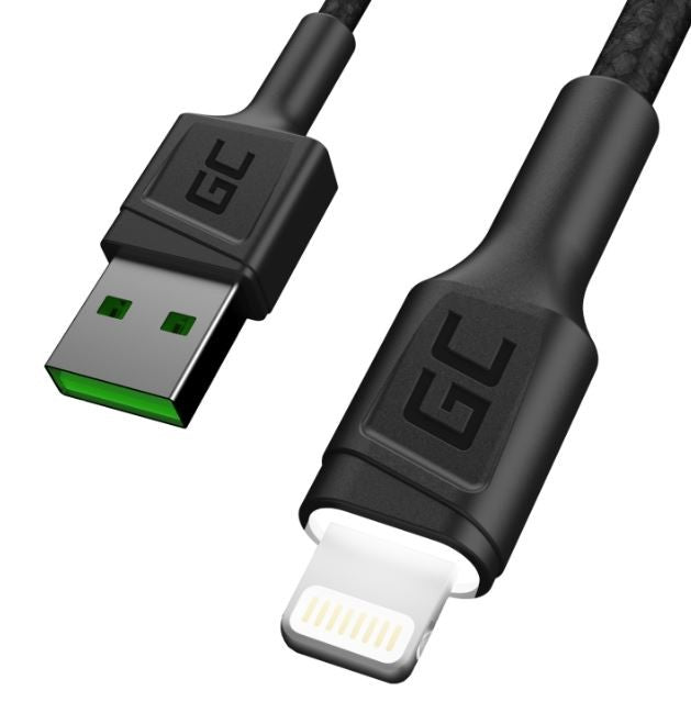 Cablu GC Ray USB - Lightning 200 cm, iluminare de fundal LED