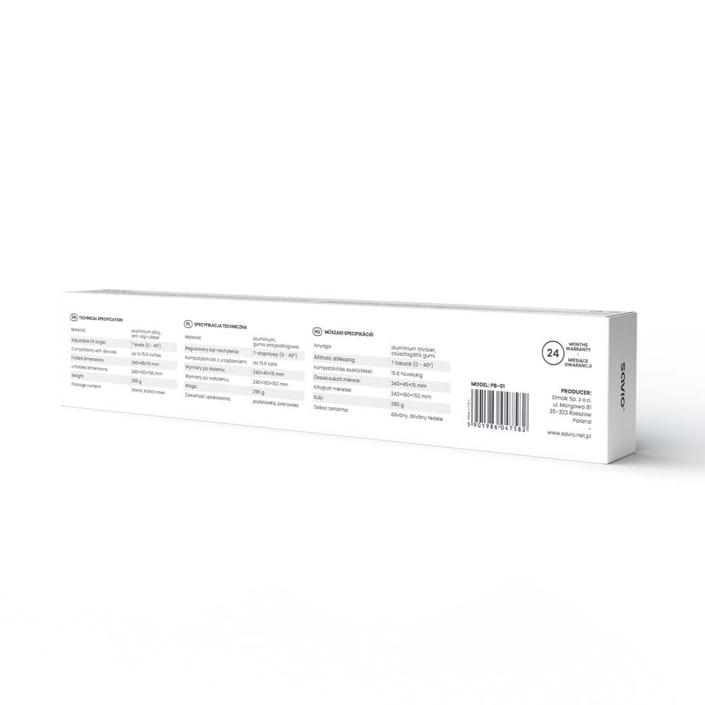 Suport portabil de birou pentru laptop/tabletă PB-01