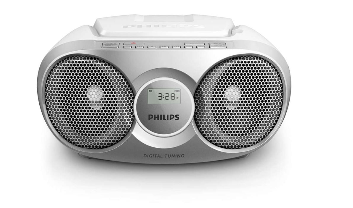 Radio CD argintiu AZ215S