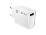 Încărcător de perete Ribera 1x USB-A 18W Alb