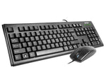 Set tastatură + mouse KM-72620D USB Negru