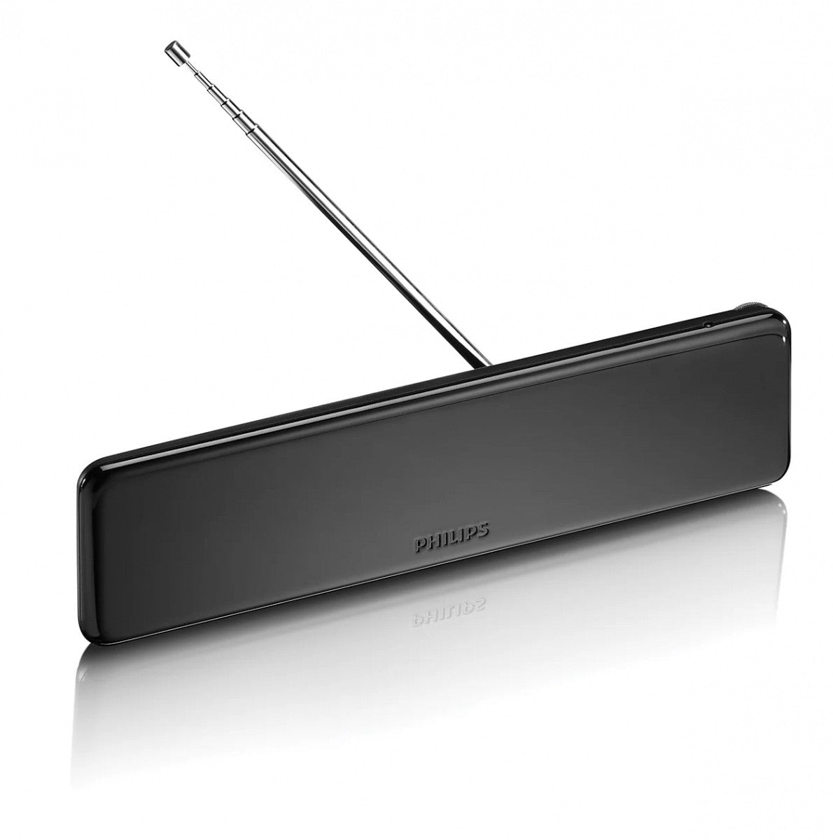 Antenă TV de interior cu control al câștigului, cablu coaxial de 1,8 m, 75 Ohm, 3G/4G, DVB-T/T2
