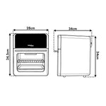 Friteuză cu aer GB950 1800 W, 10L