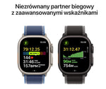 Carcasă neagră din titan Watch Ultra 3 GPS + Cellular 49 mm, curea Trail neagră/cărbune - mărimea S/M