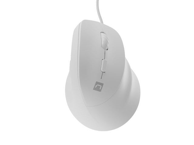 Mouse optic vertical CRAKE 2 PRO 128000DPI, alb