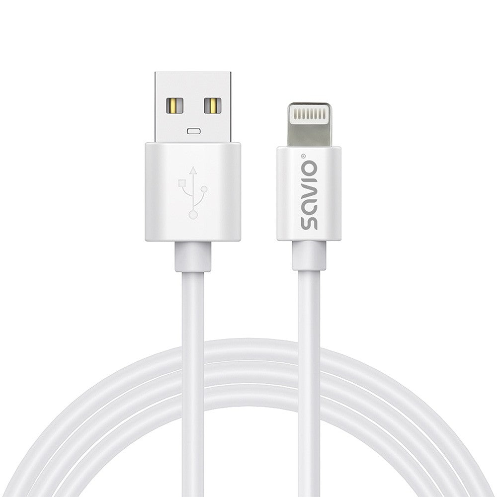 Cablu USB-A la Lightning CL-192 1m Alb