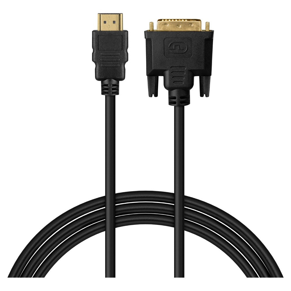 Cablu HDMI CL-212 19pin mascul - DVI 18+1 mascul 1.8m