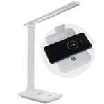 Lampă de birou LED de 9W cu încărcător Qi MCE616W