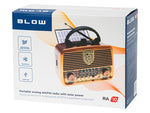 Radio analogic portabil AM/FM RA10, cu sistem solar