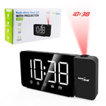 Radio cu ceas digital cu LED GB172, radio FM, alarmă, ceas 12/24, alimentare USB 5V CC, CR2032
