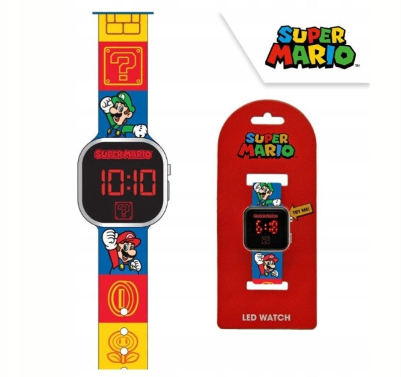Ceas LED Super Mario