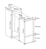 Frigider-congelator încorporat MPM-259-KBI-16/E