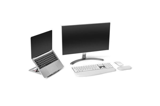 Suport pentru laptop SmartFit Easy Riser Go de 14 inch, gri