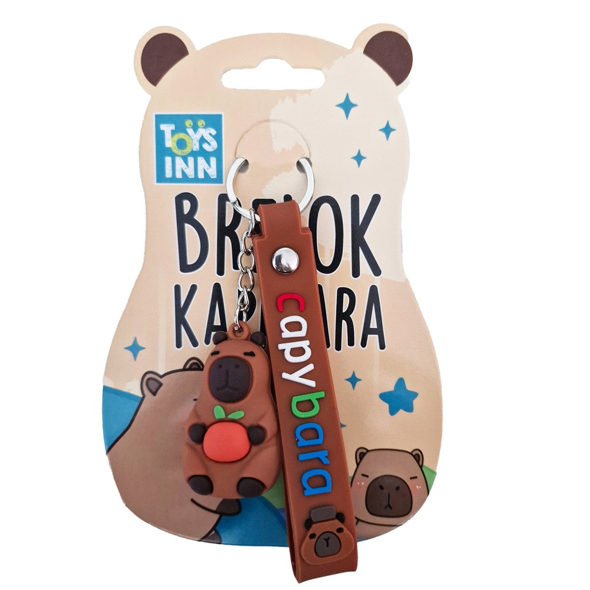Brelocuri capibara mix Display 12 bucăți