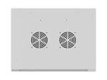 Dulap rack de perete de 19 inch, 6U, 600x450, cu uși perforate (pachet plat), gri
