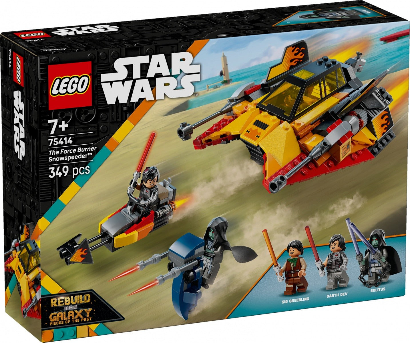 Star Wars 75414 Blazing Snowspeeder