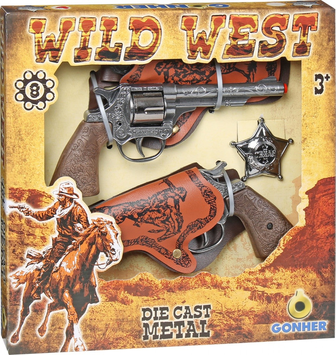 Set Cowboy 2 Gonher