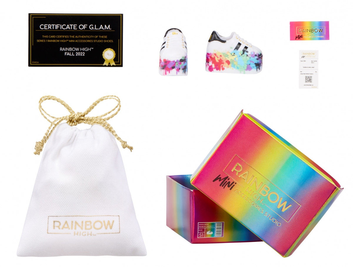 Sortiment de accesorii Rainbow High pentru încălțăminte, 1 bucată