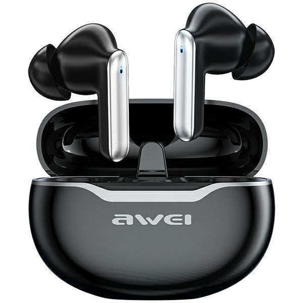 Căști stereo Bluetooth T50 TWS Negre