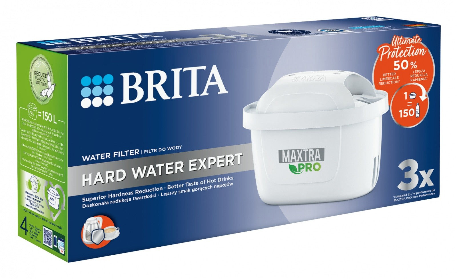 Cartuș de schimb Maxtra PRO Hard Water Expert, 3 bucăți