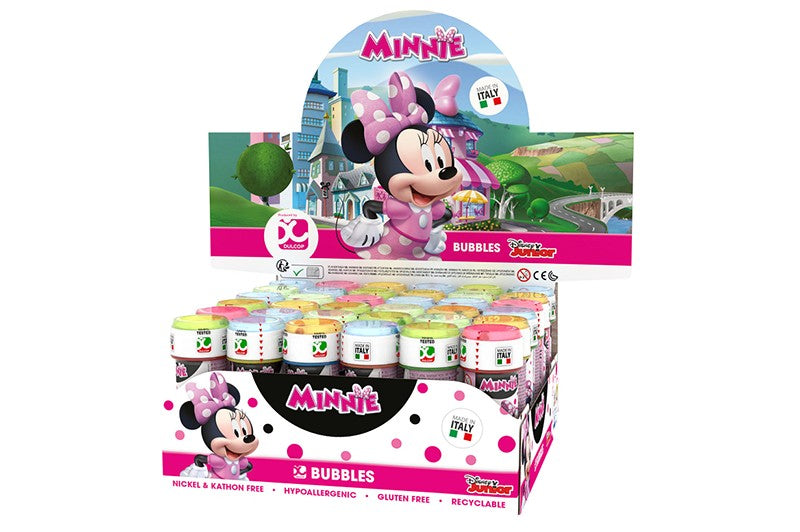 Baloane de săpun 60 ml Minnie display 36 bucăți