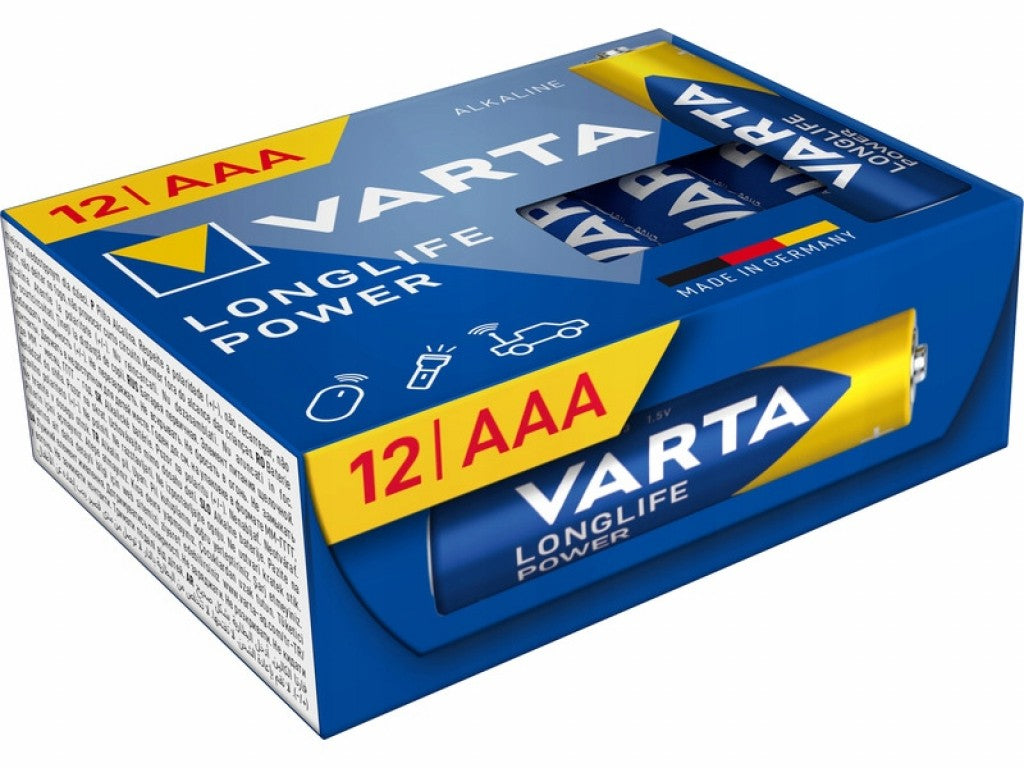 Baterie alcalină R3(AAA) Longlife Power 12P NOUĂ