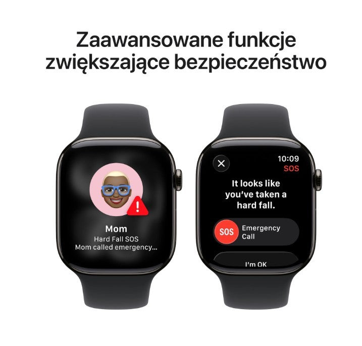 Ceas Seria 11 GPS + Cellular, Carcasă din Titan Ardezie 46 mm, Curea Sport Neagră - Mărime S/M
