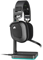 Căști wireless HS80 RGB Carbon