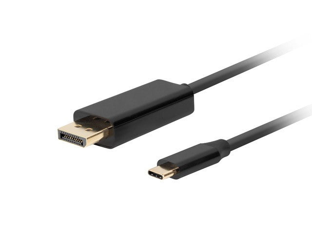 Cablu USB-C(M) -> DisplayPort 1.8M 4K 60HZ Negru