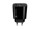 Încărcător de perete Ribera 1xUSB-A 1xUSB-C 20W Negru