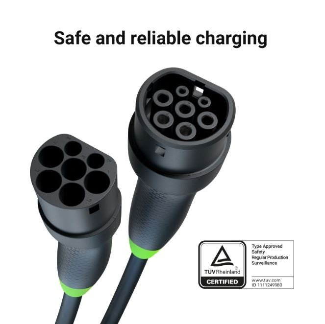 Cablu EV GC Snap 22kW, 5m, Tip 2
