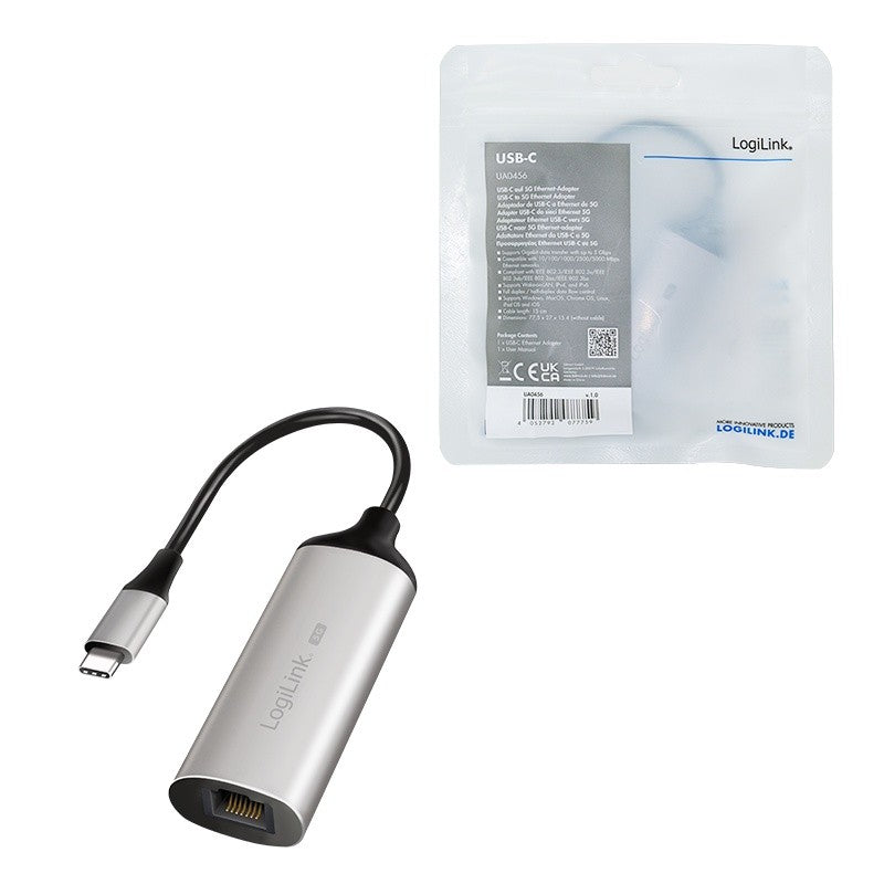 Adaptor ethernet USB-C/M 3.2 Gen1 la RJ45