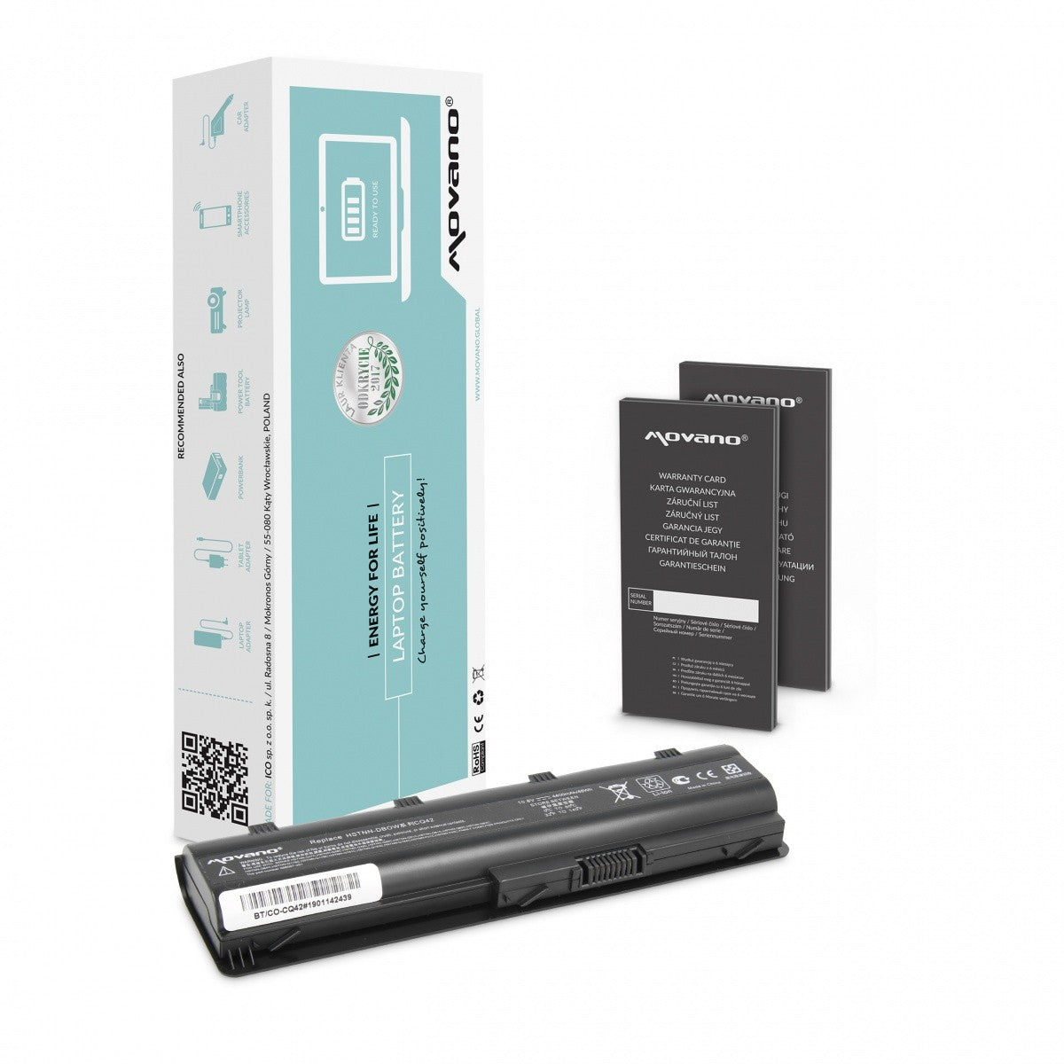Baterie MU06 pentru HP 635 650 655 Envy 17 Pavilion DM4 DV5 DV6 DV7 G6 G7 - 4400 mAh (48 Wh)