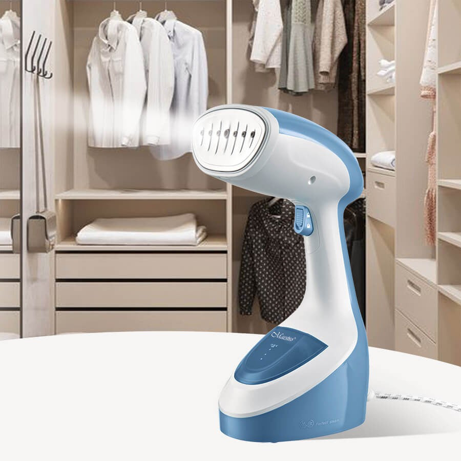 Aparat de călcat cu abur pentru haine 1600W MR-356-BLUE Albastru