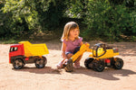 Vehicul excavator 63 cm vrac într-o cutie