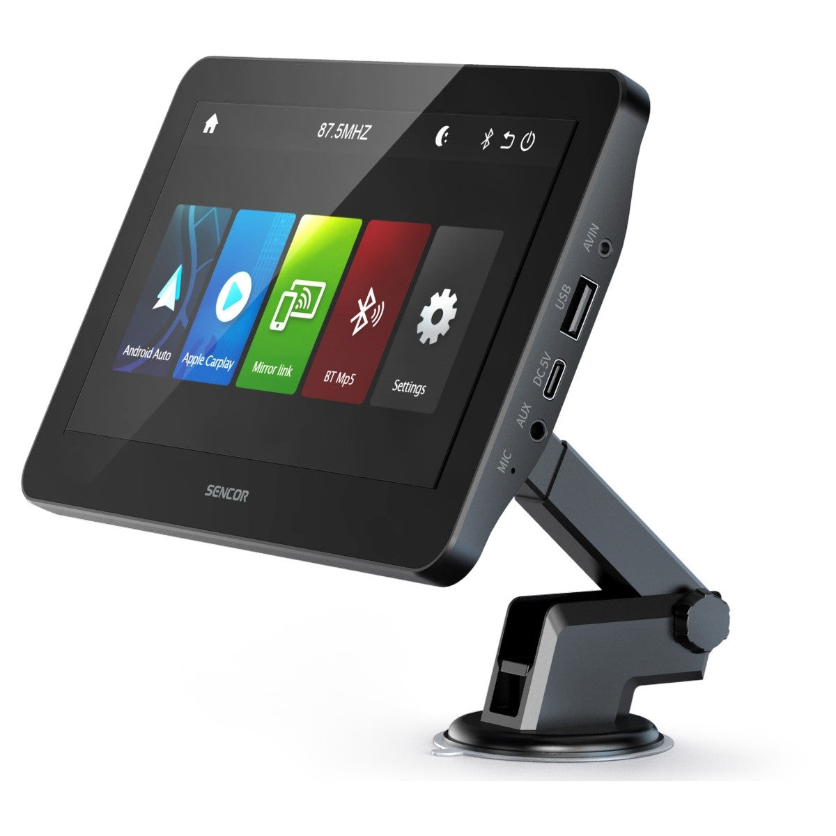 Cameră video pentru marșarier CarPlay și Android Auto SCT M750