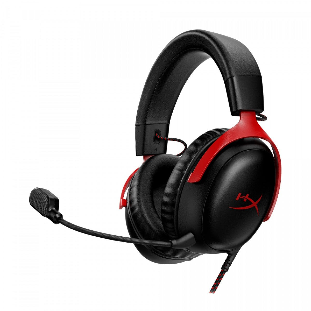 Căști de gaming CloudX III negre și roșii - 727A9AA