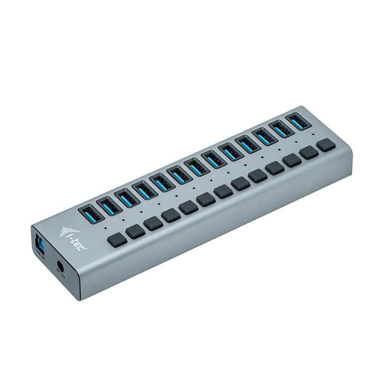 Hub USB 3.0 cu încărcare, 13 porturi, sursă de alimentare de 60W