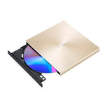 Unitate externă de scriere DVD ZenDrive U9M ultra-subțire, USB/USB-C, aurie