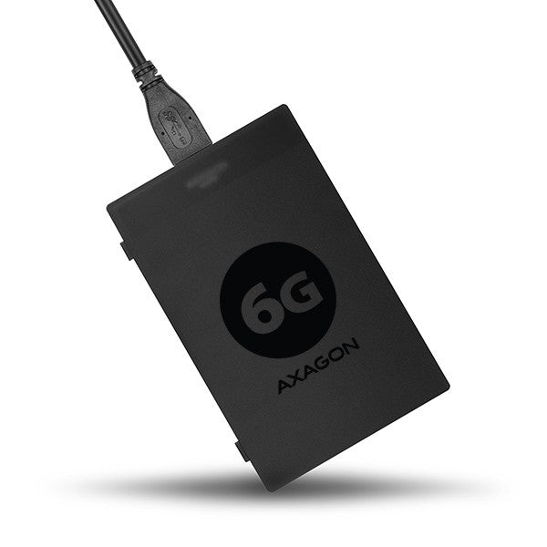 Adaptor ADSA-1S6 USB 3.0 - SATA 6G pentru conectarea rapidă a unui SSD/HDD de 2,5", cu cutie
