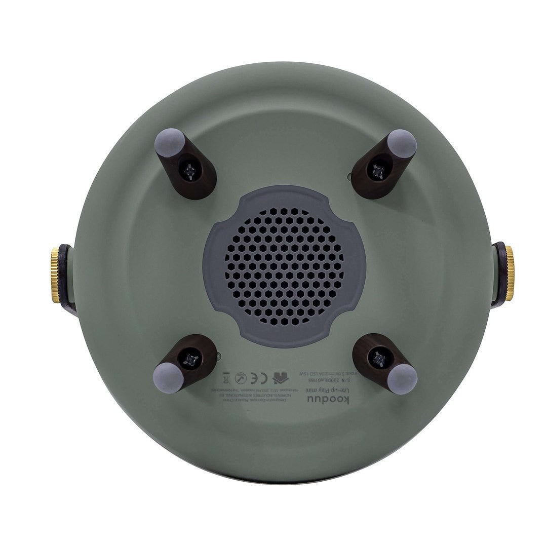 Lampă portabilă Lite-Up Play Mini cu difuzor, verde