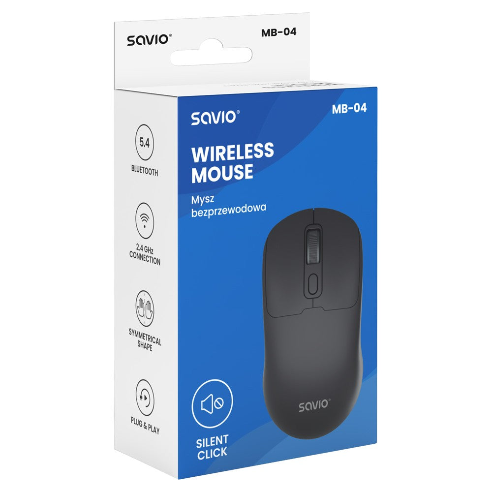 Mouse fără fir MB-04 2.4 GHz