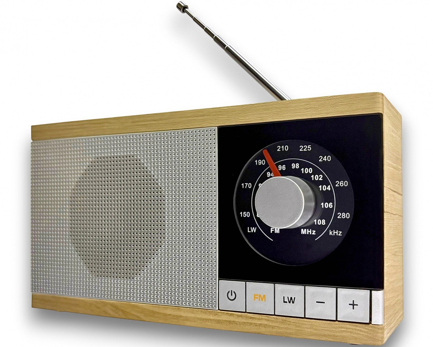 Radio Krystyna într-o carcasă de lemn