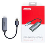 Adaptor USB-A 3.1 GEN 1 RJ45; 1000 Mbps; U1309A