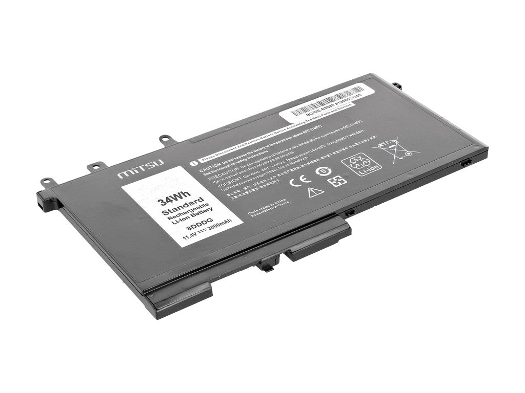 Baterie Dell Latitude E5280, E5580 3000 mAh (34 Wh) 11,4 Volți